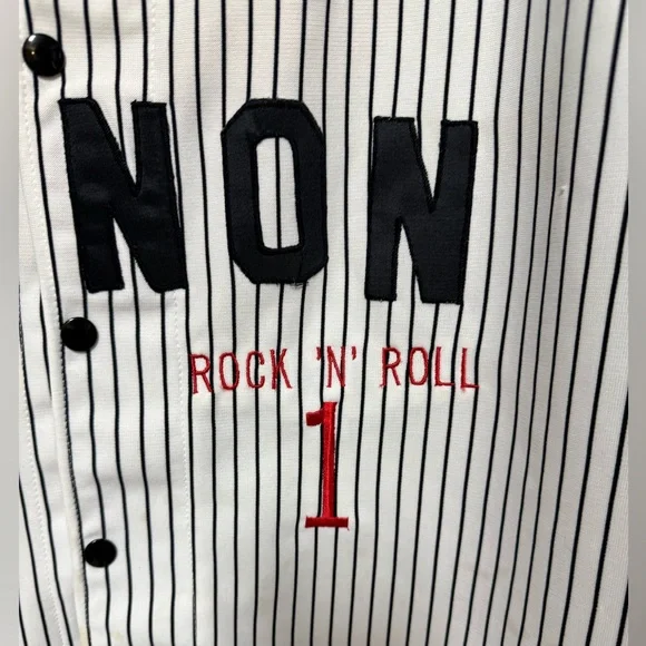 VINTAGE John Lennon “Prieto of Calif” Brand Men’s Snap-Front Baseball Jersey. - Picture 3 of 6